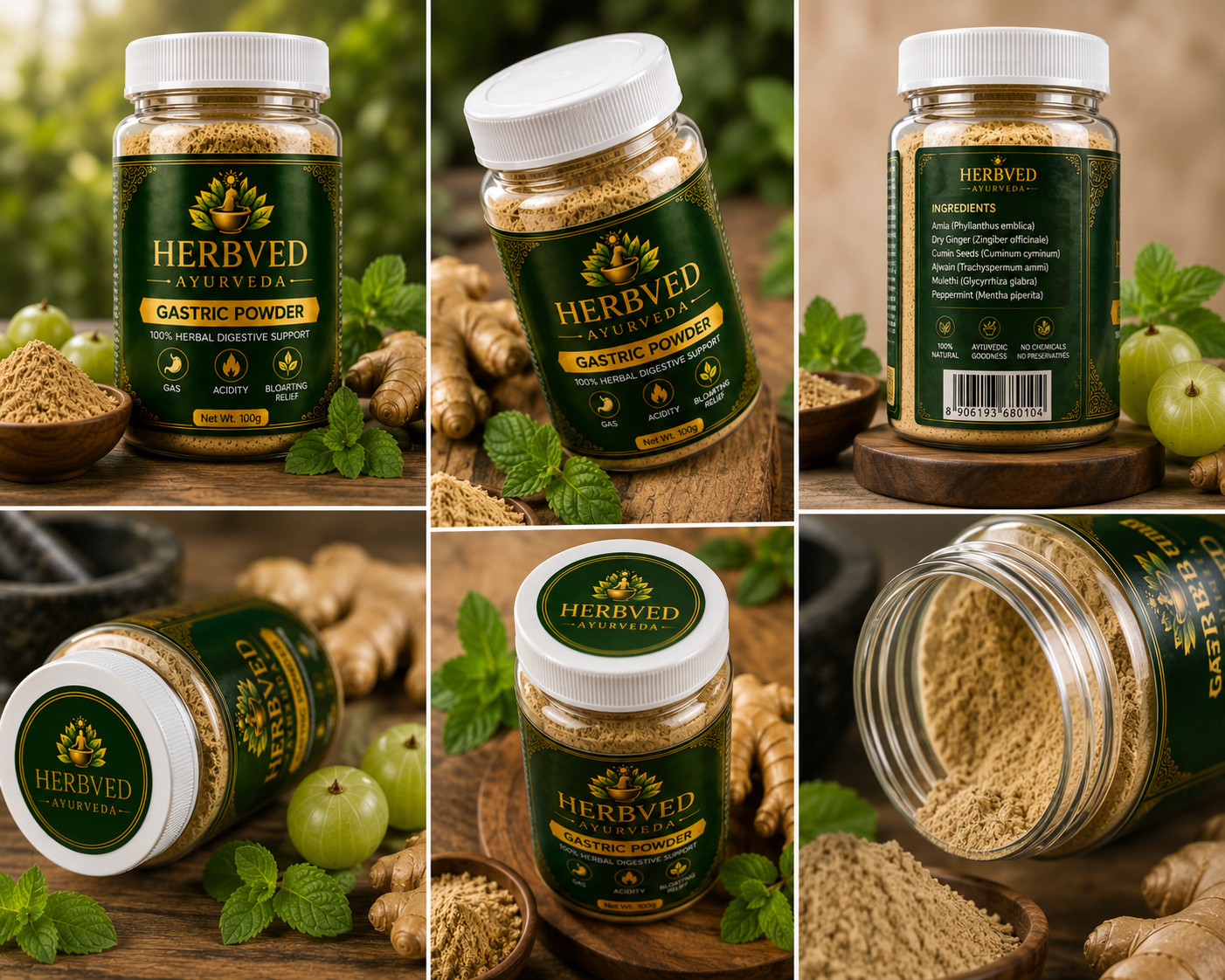 Herbved Gastric Powder 60 Days Challenge