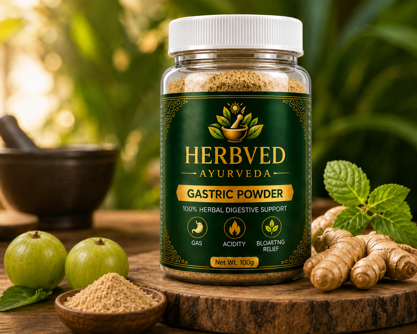 Herbved Gastric Powder 60 Days Challenge
