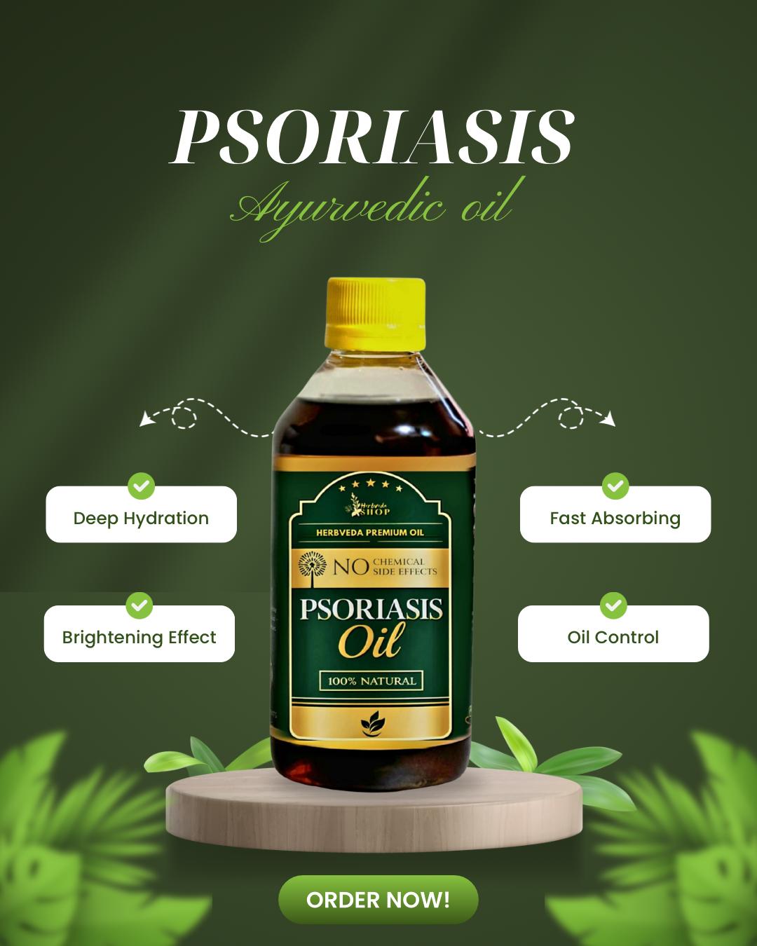 Herbveda Psoriasis -Clearing Oil