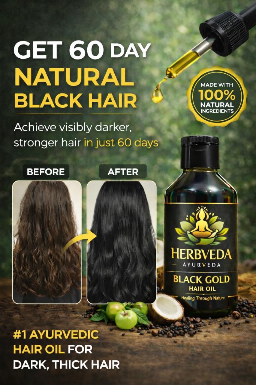 BLACK GOLD HAIR OIL