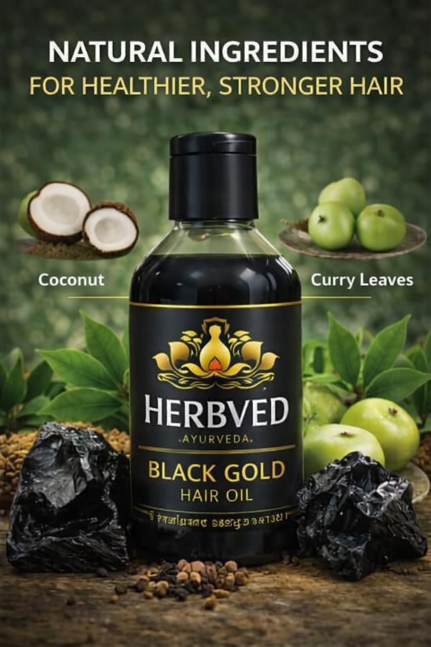 BLACK GOLD HAIR OIL