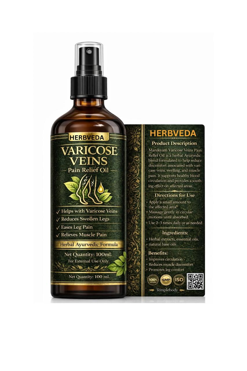 Varicose Veins Relief Oil