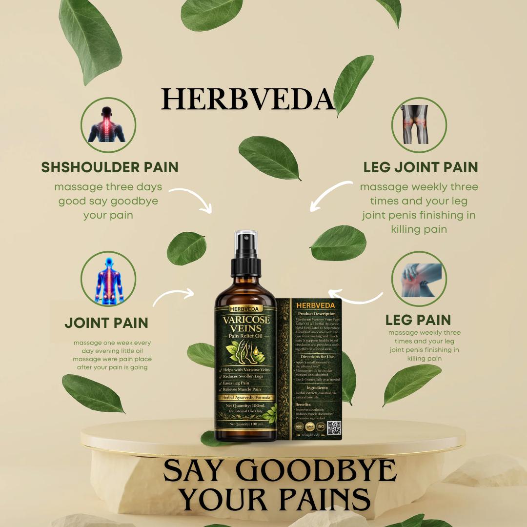 Varicose Veins Relief Oil