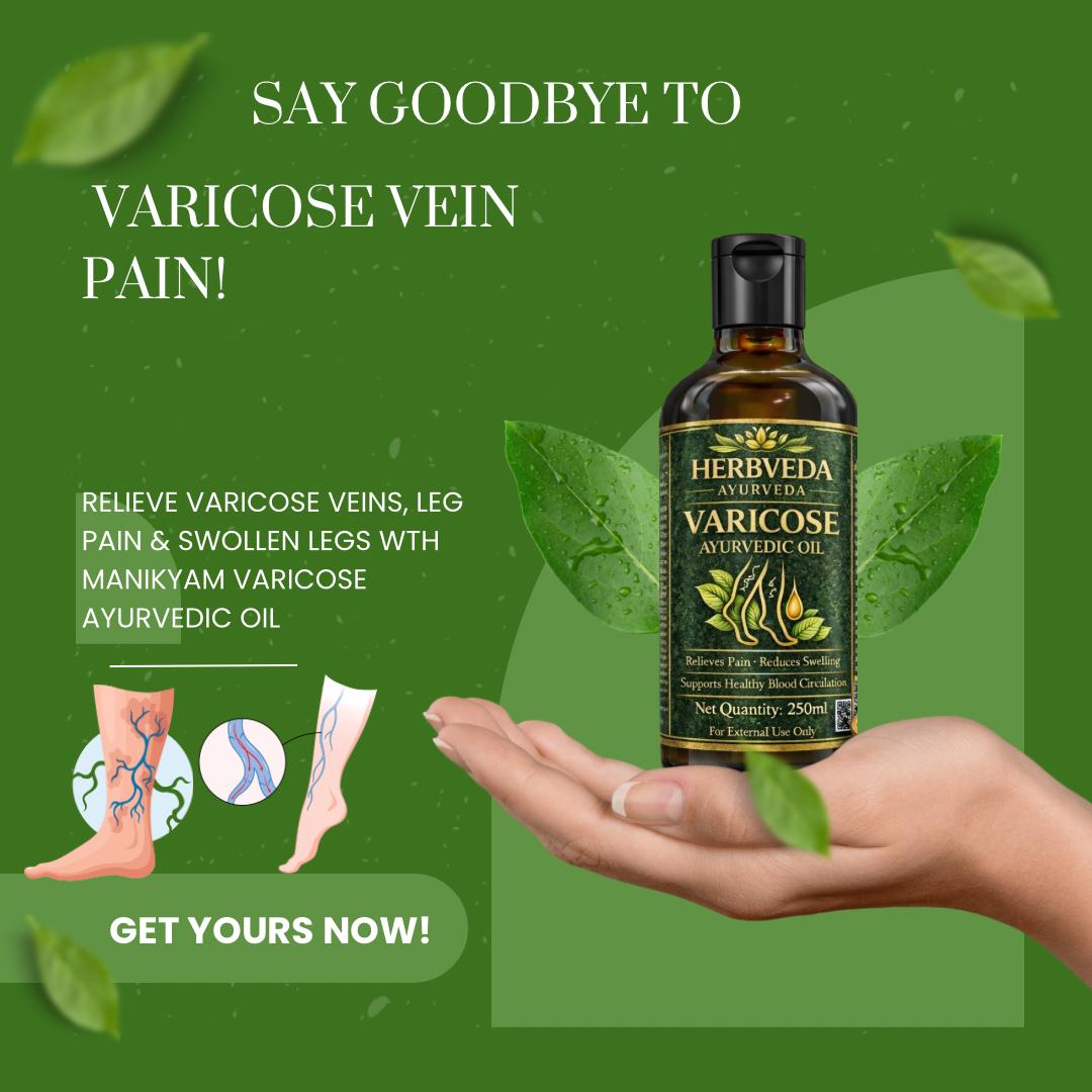 Varicose Veins Relief Oil