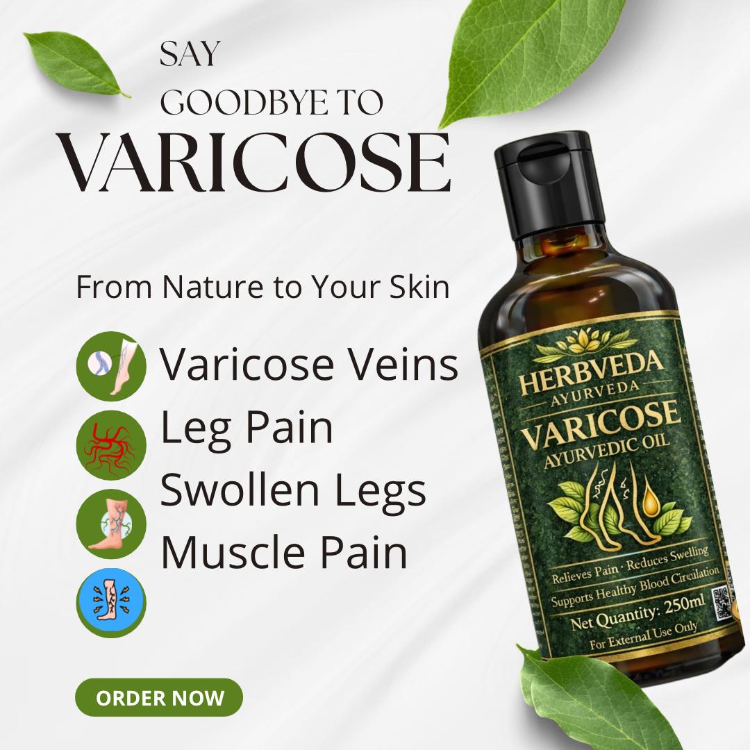 Varicose Veins Relief Oil